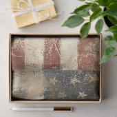 Decoupage Eagle Flag Soaring In Spirit 4th July 薄葉紙 (ギフト)