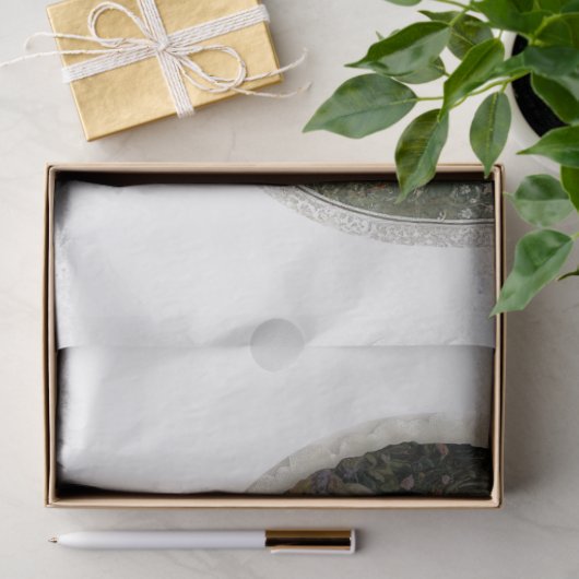 Decoupage Easter Storybook Forest 12" & 8" Circles 薄葉紙 (ギフト)