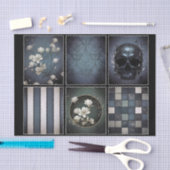 Decoupage/Ephemera Sheet Vitnage Gothic Style 薄葉紙 (クラフト)