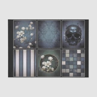 Decoupage/Ephemera Sheet Vitnage Gothic Style  薄葉紙