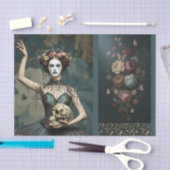 Decoupage/Ephemera Sheet Vitnage Gothic Style 薄葉紙 (クラフト)