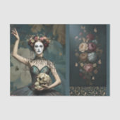 Decoupage/Ephemera Sheet Vitnage Gothic Style 薄葉紙 (正面)