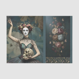 Decoupage/Ephemera Sheet Vitnage Gothic Style 薄葉紙