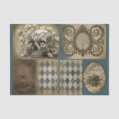 Decoupage/Ephemera Sheet Vitnage Gothic Style 薄葉紙 (正面)