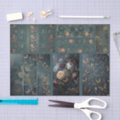 Decoupage/Ephemera Sheet Vitnage Gothic Style 薄葉紙 (クラフト)