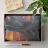 Decoupage Fantasy Girl Enchanted Mushroom Forest 薄葉紙 (ギフト)