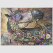 Decoupage Fantasy Royal Mane Horse Portrait 薄葉紙 (正面)