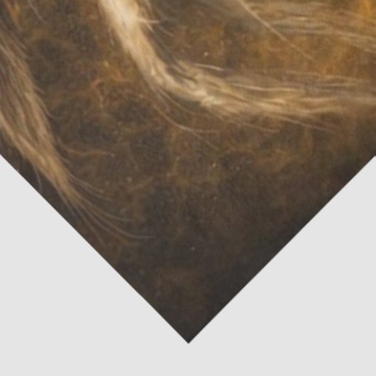 Decoupage Fantasy White Rabbit Timekeeper Art 薄葉紙 (詳細)