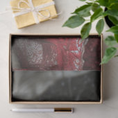 Decoupage Fantasy Witch Dressed in Red Winter  薄葉紙 (ギフト)