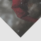 Decoupage Fantasy Witch Dressed in Red Winter  薄葉紙 (詳細)