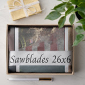 Decoupage Firefighter Tribute Handsaws  薄葉紙 (ギフト)