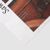 Decoupage Firefighter Truck Kid Dalmatian Handsaw 薄葉紙 (詳細)