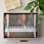 Decoupage Firefighter Truck Kid Dalmatian Handsaw 薄葉紙 (ギフト)