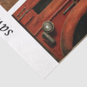 Decoupage Firefighter Truck Kid Dalmatian Handsaw 薄葉紙 (詳細)