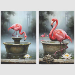 Decoupage Flamingo Collection 薄葉紙