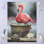 Decoupage Flamingo Collection 薄葉紙 (クラフト)