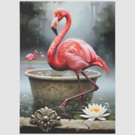 Decoupage Flamingo Collection 薄葉紙