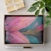 Decoupage Flamingo Heather Fireflies Love Story 薄葉紙 (ギフト)