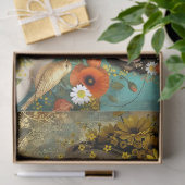 Decoupage Floral Woman 薄葉紙 (ギフト)