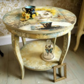 Decoupage Floral Woman 薄葉紙