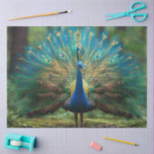 Decoupage Forestry Regal Peacock 薄葉紙 (クラフト)