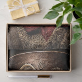 Decoupage French Canadian Steampunk Fox KOBI  薄葉紙 (ギフト)