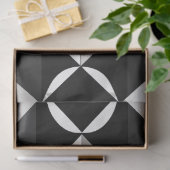 Decoupage Geometric Diamonds Semicircles Abstract 薄葉紙 (ギフト)