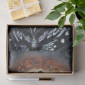 Decoupage Glowing Zebra Guardian Art 薄葉紙 (ギフト)