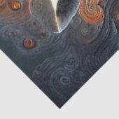 Decoupage Glowing Zebra Guardian Art 薄葉紙 (詳細)