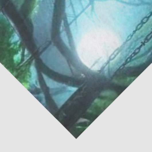 Decoupage Gothic Forest Witch Fantasy Art 薄葉紙 (詳細)