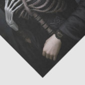 Decoupage Gothic Rose Queen – Dark Romantic Art 薄葉紙 (詳細)