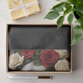 Decoupage Gothic Rose Queen – Dark Romantic Art  薄葉紙 (ギフト)