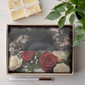 Decoupage Gothic Rose Queen – Dark Romantic Art  薄葉紙 (ギフト)