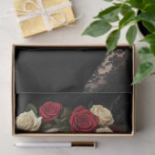 Decoupage Gothic Rose Queen – Dark Romantic Art  薄葉紙 (ギフト)