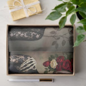 Decoupage Gothic Rose Queen – Dark Romantic Art  薄葉紙 (ギフト)
