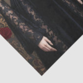 Decoupage Gothic Rose Queen – Dark Romantic Art 薄葉紙 (詳細)