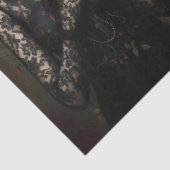 Decoupage Gothic Rose Queen – Dark Romantic Art  薄葉紙 (詳細)