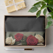 Decoupage Gothic Rose Queen – Dark Romantic Art  薄葉紙 (ギフト)