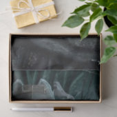 Decoupage Gothic Skeletal Witch in Forest  薄葉紙 (ギフト)