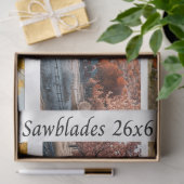 Decoupage Handsaw Designs Red Barn, Yellow Barn, 薄葉紙 (ギフト)