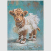 Decoupage Highland Bridal Calf Lace Pearls  薄葉紙 (正面)