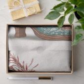 Decoupage Highland Calf Cowboy Dressed For Catwalk 薄葉紙 (ギフト)