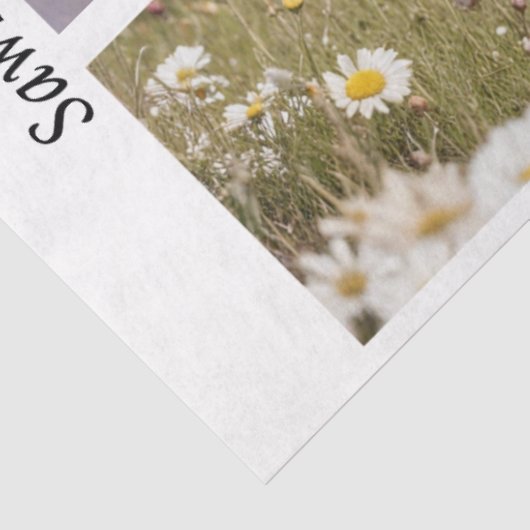 Decoupage Highland Calf Florals Handsaw Designs  薄葉紙 (詳細)