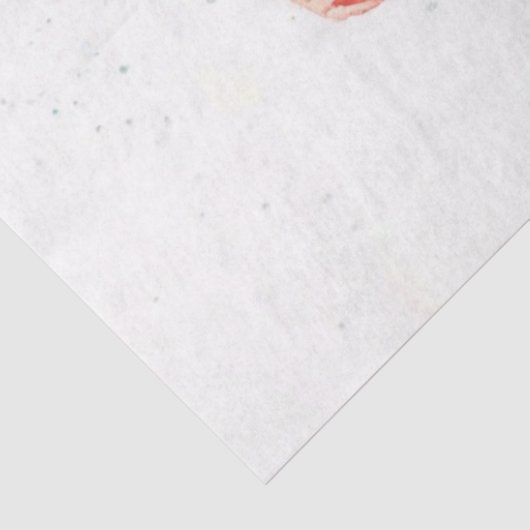 Decoupage Highland Calf Santa Hat Candy Cane 薄葉紙 (詳細)