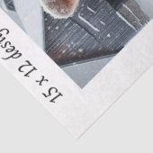 Decoupage Highland Calf Snow 11x14 Canvas Coasters 薄葉紙 (詳細)