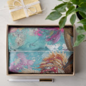 Decoupage Highland Western Bubble Gum 11x14 Canvas 薄葉紙 (ギフト)