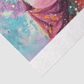 Decoupage Highland Western Bubble Gum 11x14 Canvas 薄葉紙 (詳細)