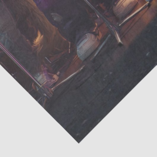 Decoupage Hip Hop Dog Band Fur Feathers Funk  薄葉紙 (詳細)