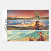 Decoupage Horses Handsaw & Sign Designs ラッピングペーパーシート (正面3)