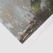 Decoupage Hydrangea Flowers Drawer Fronts 29x8  薄葉紙 (詳細)